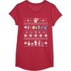 image:imageHello Sanrio Ugle Christmas Sweater Tee Shirt TShirtRed Heather