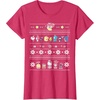 image:imageHello Sanrio Ugle Christmas Sweater Tee Shirt TShirtRed Heather