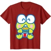 image:imageKeroppi Hamburger Red White and Burger TShirt SmallCranberry Red