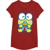 image:imageKeroppi Hamburger Red White and Burger TShirt SmallCranberry Red