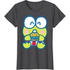 image:imageKeroppi Hamburger Red White and Burger TShirt SmallDark Heather Grey