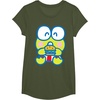 image:imageKeroppi Hamburger Red White and Burger TShirt SmallOlive Green