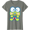 image:imageKeroppi Hamburger Red White and Burger TShirt SmallOlive Heather