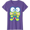 image:imageKeroppi Hamburger Red White and Burger TShirt SmallPurple Heather