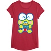 image:imageKeroppi Hamburger Red White and Burger TShirt SmallRed Heather