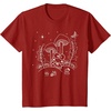 image:imageKeroppi Midnight Mushroom TShirtCranberry Red