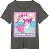 image:imageKuromi Strawberry Milk TShirtAsphalt Grey