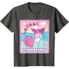 image:imageKuromi Strawberry Milk TShirtAsphalt Grey