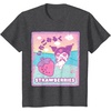 image:imageKuromi Strawberry Milk TShirtDark Heather Grey