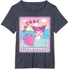 image:imageKuromi Strawberry Milk TShirtHeather Blue