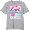 image:imageKuromi Strawberry Milk TShirtHeather Grey
