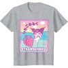 image:imageKuromi Strawberry Milk TShirtHeather Grey