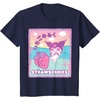 image:imageKuromi Strawberry Milk TShirtNavy Blue