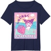 image:imageKuromi Strawberry Milk TShirtNavy Blue