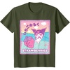 image:imageKuromi Strawberry Milk TShirtOlive Green