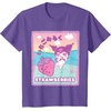 image:imageKuromi Strawberry Milk TShirtPurple Heather