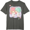 image:imageLittle Twin Stars Be My Valentine Tee Shirt TShirtAsphalt Grey
