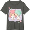 image:imageLittle Twin Stars Be My Valentine Tee Shirt TShirtAsphalt Grey
