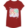 image:imageLittle Twin Stars Be My Valentine Tee Shirt TShirtCranberry Red