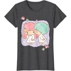 image:imageLittle Twin Stars Be My Valentine Tee Shirt TShirtDark Heather Grey