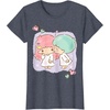 image:imageLittle Twin Stars Be My Valentine Tee Shirt TShirtHeather Blue