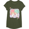 image:imageLittle Twin Stars Be My Valentine Tee Shirt TShirtOlive Green