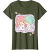 image:imageLittle Twin Stars Be My Valentine Tee Shirt TShirtOlive Green