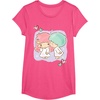 image:imageLittle Twin Stars Be My Valentine Tee Shirt TShirtPink Heather