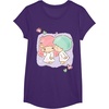 image:imageLittle Twin Stars Be My Valentine Tee Shirt TShirtPurple