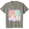 image:imageLittle Twin Stars Be My Valentine Tee Shirt TShirtSlate Grey