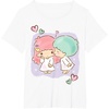 image:imageLittle Twin Stars Be My Valentine Tee Shirt TShirtWhite