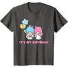 image:imageLittle Twin Stars Its My Birthday TShirtAsphalt Grey
