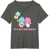 image:imageLittle Twin Stars Its My Birthday TShirtAsphalt Grey