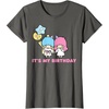image:imageLittle Twin Stars Its My Birthday TShirtAsphalt Grey