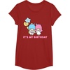 image:imageLittle Twin Stars Its My Birthday TShirtCranberry Red