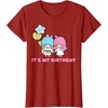 image:imageLittle Twin Stars Its My Birthday TShirtCranberry Red