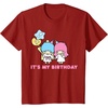image:imageLittle Twin Stars Its My Birthday TShirtCranberry Red