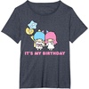 image:imageLittle Twin Stars Its My Birthday TShirtHeather Blue