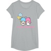 image:imageLittle Twin Stars Its My Birthday TShirtHeather Grey