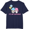 image:imageLittle Twin Stars Its My Birthday TShirtNavy Blue