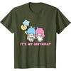 image:imageLittle Twin Stars Its My Birthday TShirtOlive Green