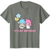 image:imageLittle Twin Stars Its My Birthday TShirtOlive Heather