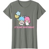 image:imageLittle Twin Stars Its My Birthday TShirtOlive Heather