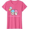 image:imageLittle Twin Stars Its My Birthday TShirtPink Heather