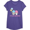 image:imageLittle Twin Stars Its My Birthday TShirtPurple Heather