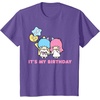 image:imageLittle Twin Stars Its My Birthday TShirtPurple Heather