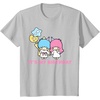 image:imageLittle Twin Stars Its My Birthday TShirtSilver Grey