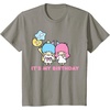 image:imageLittle Twin Stars Its My Birthday TShirtSlate Grey