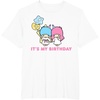 image:imageLittle Twin Stars Its My Birthday TShirtWhite