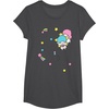 image:imageLittle Twin Stars Rainbow Stars Tee TShirtDark Heather Grey
